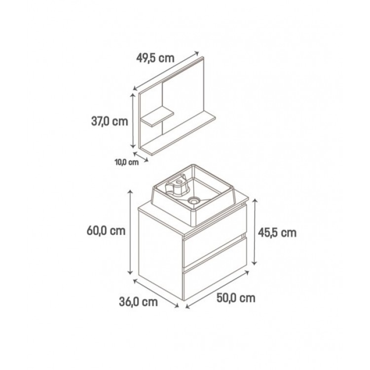 GABINETE BANHEIRO  - Imagem: 3