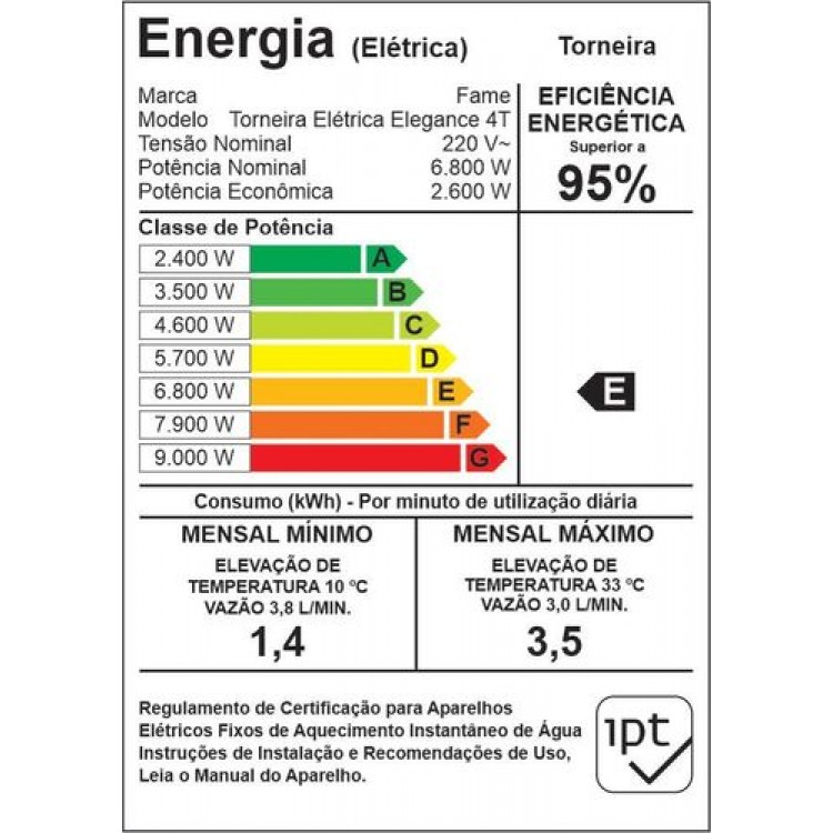 TORNEIRA ELÉTRICA - Imagem: 2